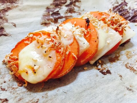 リメイク!白菜とニンジンのチーズはさみ焼き